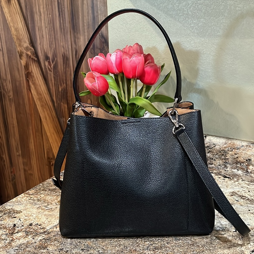 MCM Leather Visetos Shoulder Bag - Picture 4 of 12